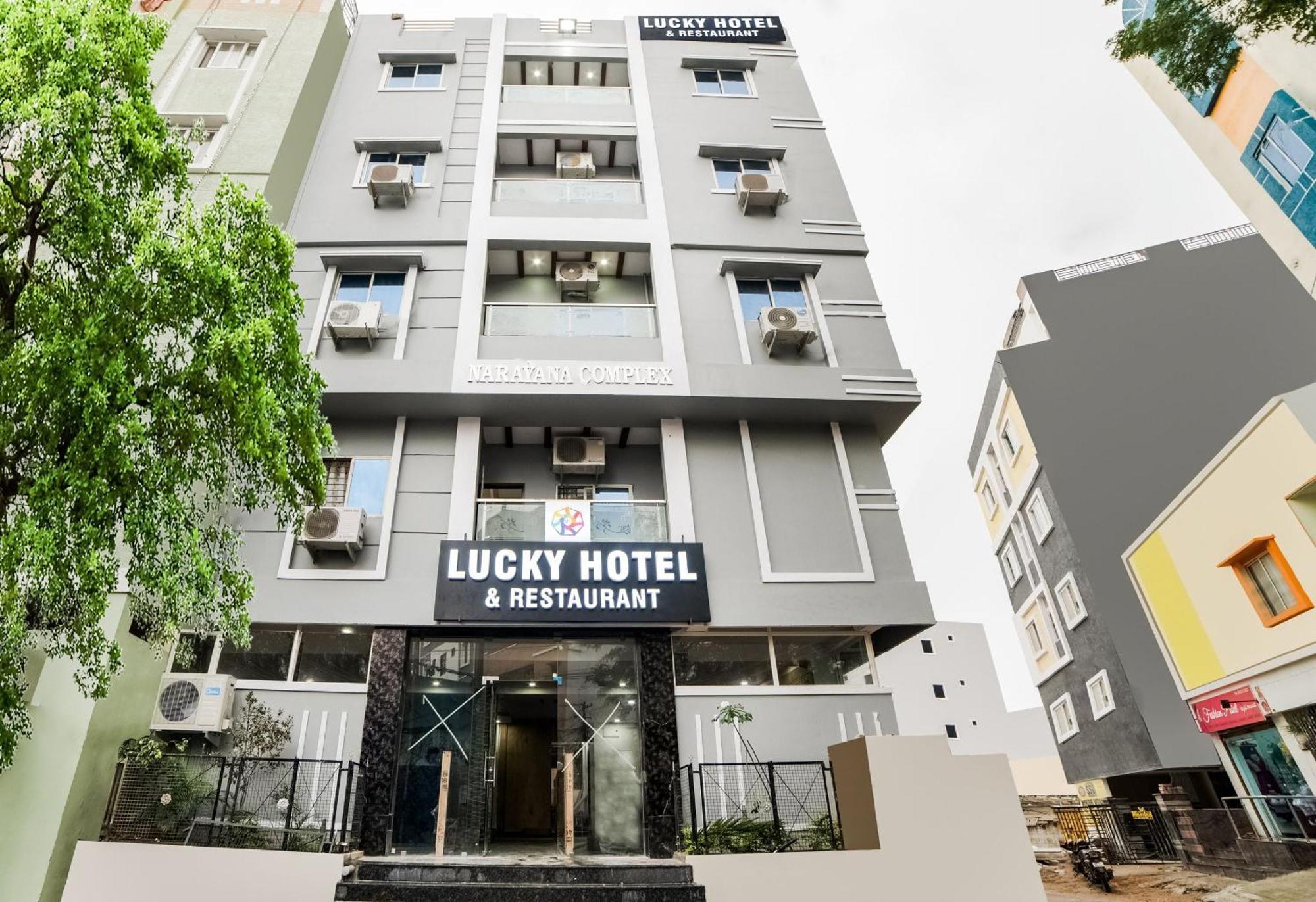 Super Hotel O Lucky Hotels Gachibowli Haiderabad Buitenkant foto